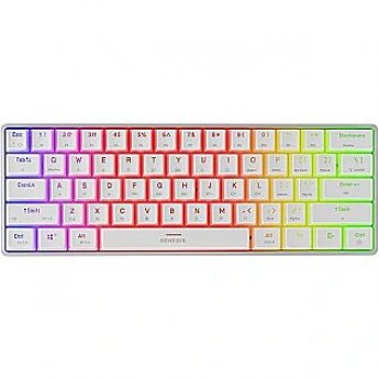 Natec Thor 660 G2 RGB biała Gateron Red