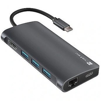 Natec USB-C MULTIPORT ADAPTER 8 IN 1 NATEC FOWLER 2