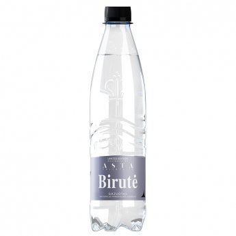 Naturāls minerālūdens Birute, gāzēts, 0.5l