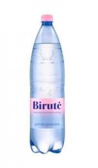 Naturāls minerālūdens Birute, gāzēts, 1,5l