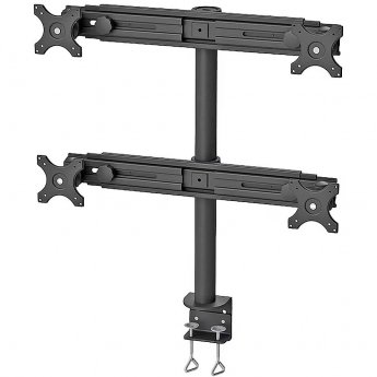 Newstar FPMA-D700D4, Quad desk monitor arm, 19-30"