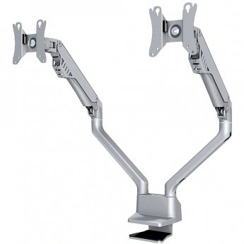 Newstar Full Motion desk monitor arm for 2 screens, 10-32"