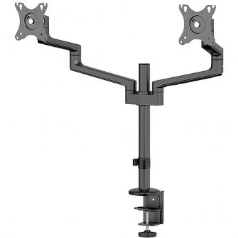 Newstar Full motion desk monitor arm for 2 screens, 17-27"