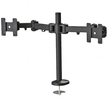 Newstar Full motion dual desk monitor arm, 10-27"