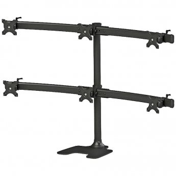 Newstar Monitor desk mount (stand) for 6 screens, 10-27"