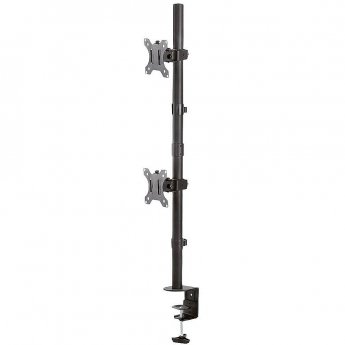 Newstar Vertical dual monitor desk mount, 10-32"