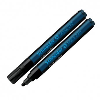 Noturīgais marķieris SCHNEIDER PAINT MARKER Maxx 270, 1-3mm, konisks, melns