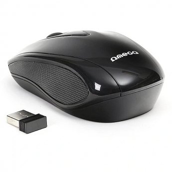 Omega OM-419, Wireless, Black