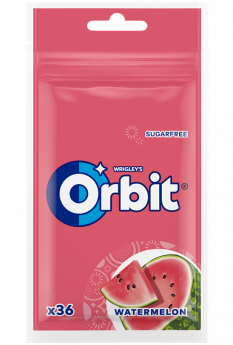 Orbit Watermelon pouch 36 gab.