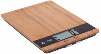 Oromed Kitchen scale of bamboo BLACK