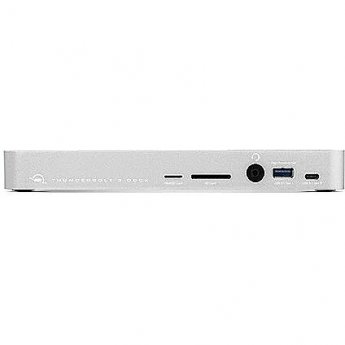 OWC Docking station, Thunderbolt 3 Dock (14 ports, cable, Mac + Windows) Silver