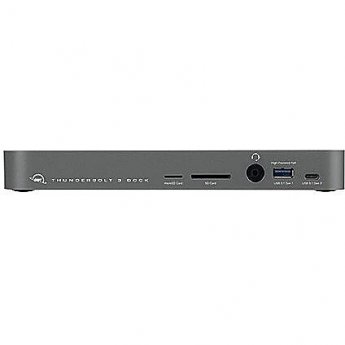 OWC Docking station Thunderbolt 3 Dock (14 ports, cable, Mac + Windows) Space Gray