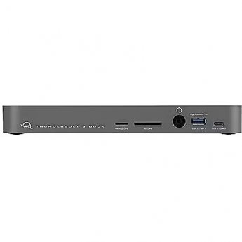 OWC Docking station Thunderbolt 3 Dock (14 ports, cable, Mac + Windows) Space Gray