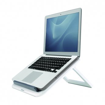 Paliktnis portatīvajam datoram FELLOWES I-Spire Series, balts/ pelēks