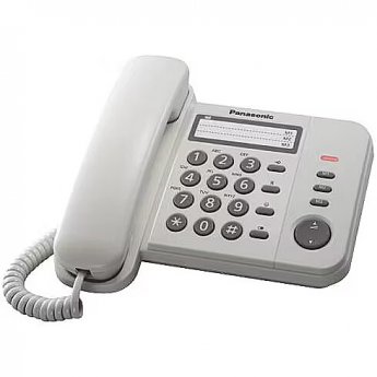 Panasonic Corded Phone KX-TS520FXW White