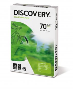 Papīrs DISCOVERY A3, 70g/m2, 500 loksnes/iepakojumā