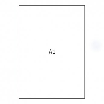 Papīrs rasēšanai Kreska A1 formāts, ar izmēru 605x860 mm, 170 g/m2, 20 gab./iepak.