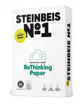 Papīrs Steinbeis, A4, 80 g/m2, 500 loksnes/iepakojumā
