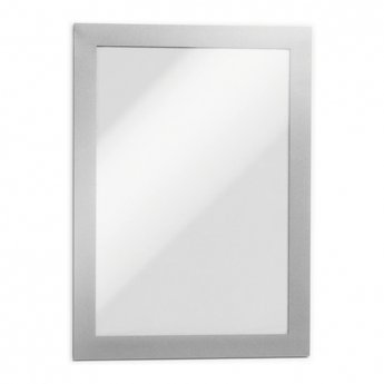 Pašlīpoša kabata DURABLE DURAFRAME ar rāmi sudraba krāsā, A5 formāts, 2 gab./iepak.