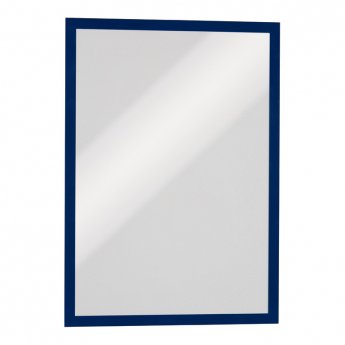 Pašlīpoša kabata DURABLE DURAFRAME ar rāmi zilā krāsā, A3 formāts, 2 gab./iepak.