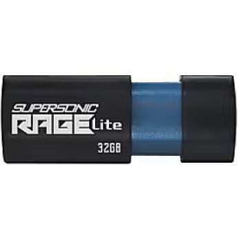 Patriot Supersonic Rage Lite, 32GB, Black & Blue