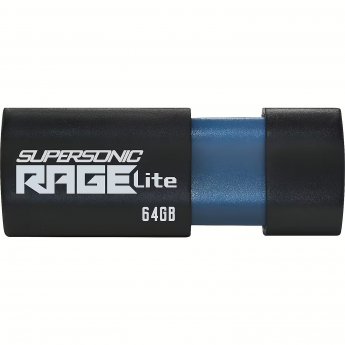 Patriot Supersonic Rage Lite, 64GB, Black & Blue