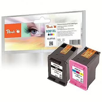 Peach ink BK + MP compt No. 301XL