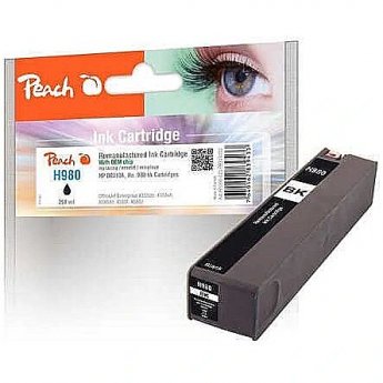 Peach ink black PI300-523 (compatible with HP D8J09A (980))