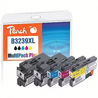 Peach Ink Economy Pack Plus 321016 (compatible with Brother LC-3239XLVALP)