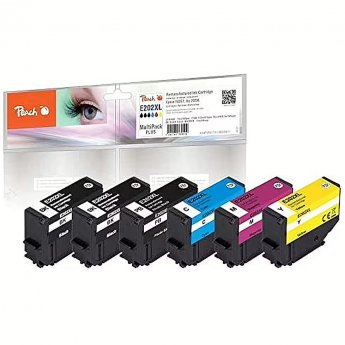 Peach Ink Economy Pack Plus PI200-774 (compatible with Epson 202XL (T02G1, T02H))