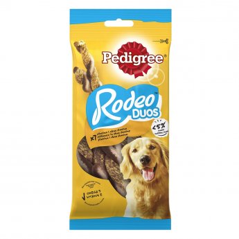 Pedigree C&T Rodeo Duos košļājamas pīnītes, vistas un bekona garša, 123g