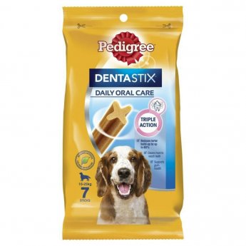 Pedigree Dentastix Medium kauliņš zobiem (7 gab.) 180g