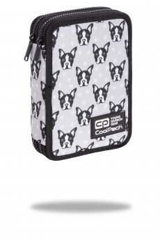 Penālis ar diviem nodalījumiem CoolPack Jumper XL franču buldogi
