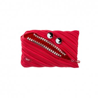 Penālis ZIPIT Grillz Monster Jumbo Pouch, ZTMJ-GR-RI, sarkanā krāsā