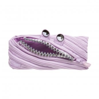 Penālis ZIPIT Grillz Monster Pouch, ceriņu krāsa