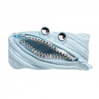 Penālis ZIPIT Grillz Monster Pouch, gaiši zils