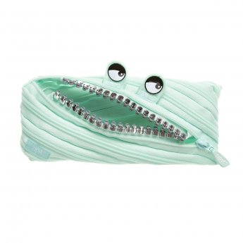 Penālis ZIPIT Grillz Monster Pouch, piparmētru krāsa