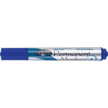 Permanenta marķieris CENTRUM, 1-5 mm, ar ieslīpu uzgali, zils
