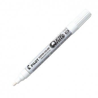 Permanentais marķieris PILOT Supercolour 2,0 mm, balts