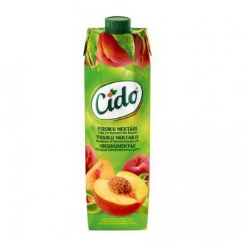 Persiku nektārs CIDO, 1 L