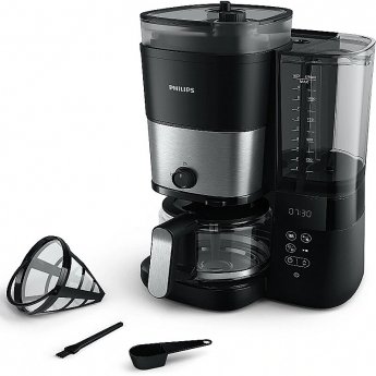 Philips All-in-1 Brew Drip coffee maker, Black/Silver