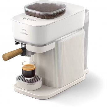 Philips Baristina Espresso Machine, White