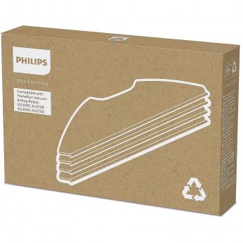 Philips Mop pads for HomeRun 2000 & 3000 series robots XV1430/00