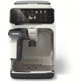 Philips Series 4400 Fully automatic espresso machine, Black/White