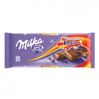 Piena šokolāde MILKA Daim, 100 g