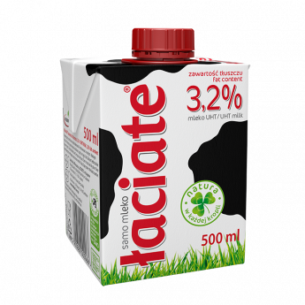Piens LACIATE, 3.2%, UHT, 0.5l