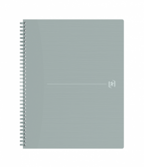Piezīmju grāmatiņa ar spirāli OXFORD ORIGINS, A4+, 70 lapas, 90 gsm, rūtiņu