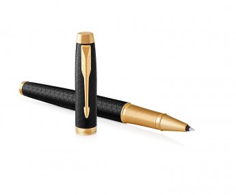 Pildspalva rolleris PARKER IM Premium Black/Gold GT