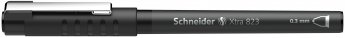 Pildspalva rollers SCHNEIDER XTRA 823 0.3mm, melna