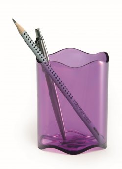 Pildspalvu turētājs Durable Trend, caurspīdīgs violets